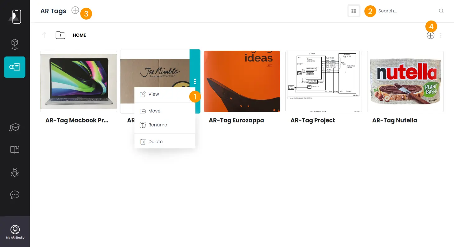 AR-Tag Page AR-Tag Page